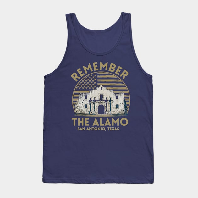 REMEMBER THE ALAMO Tank Top by GP SHOP